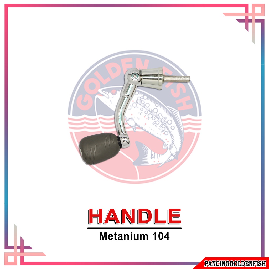 HANDLE REEL GOLDENFISH METANIUM
