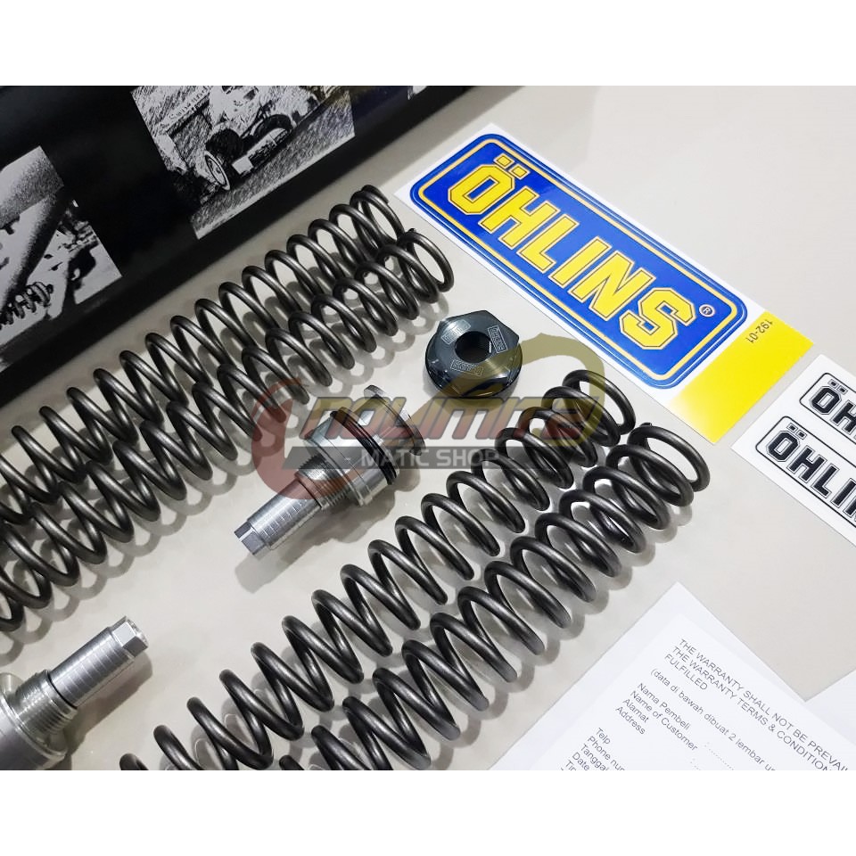 Front Fork Spring Kit Per Shock Depan OHLINS FSK 138 Honda Forza