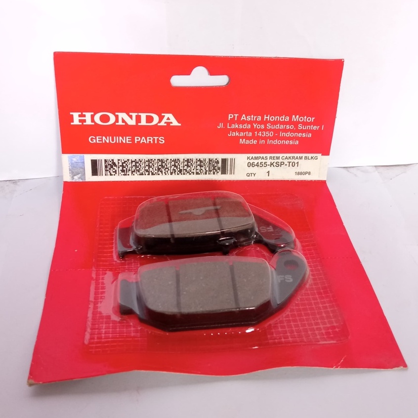 KAMPAS REM CAKRAM BELAKANG HONDA MEGAPRO / CB150R SUPER 06435-KSP-B01