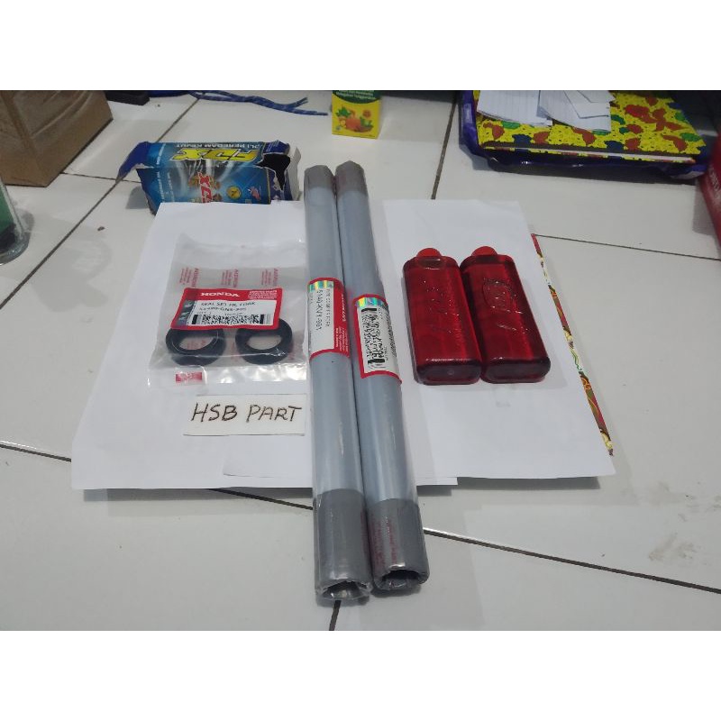 AS SHOCK DEPAN PLUS OLI AS SHOCK PLUS SEAL SHOCK VARIO 110 KARBU BEAT KARBU KVY ORI