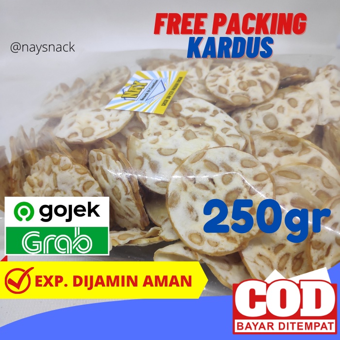 

Keripik Tempe Sagu Isi Bersih 250 Gram Snack Kiloan Murah