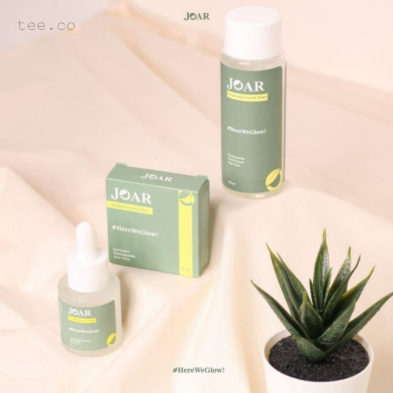 JOAR SKINCARE - PAKET SERUM + SOAP BAR JOAR BRIGHTENING
