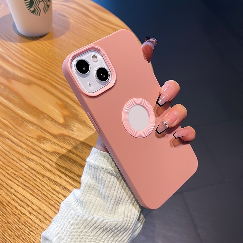 Case Pelindung Penuh Bahan Silikon TPU PC Warna-Warni Untuk iPhone 13 12 11 Pro X XR XS Max 7 8 Plus