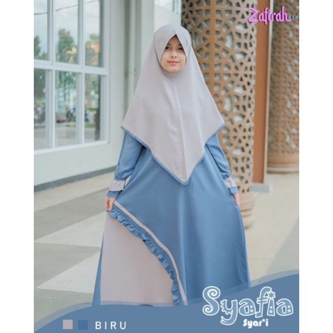 Gamis Syari Anak  Ori Zafirah Kids