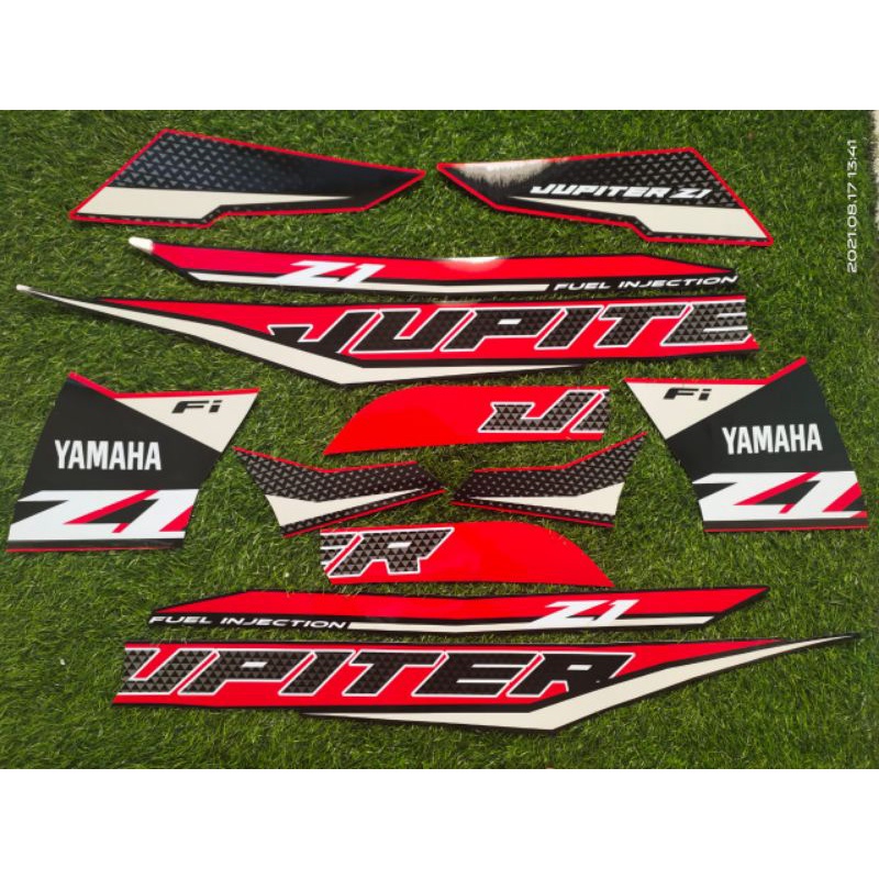 STRIPING JUPITER Z1 LEGENDA MERAH GLOSSY