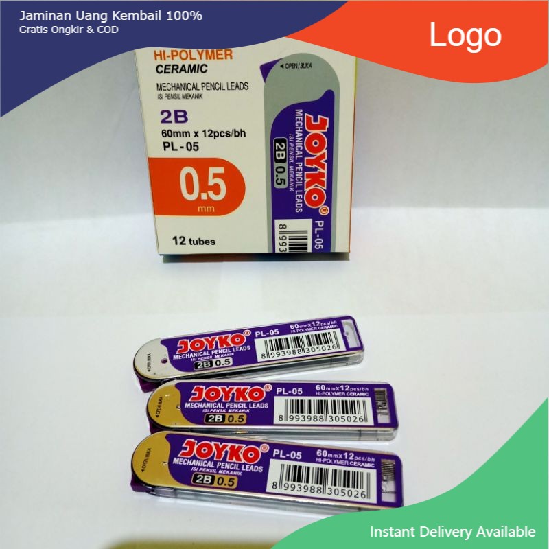 

ECER ( 1 TUBE ) Refill Pensil Mekanik Joyko PL - 05 Isi Ulang Pensil Mekanik Joyko PL-05