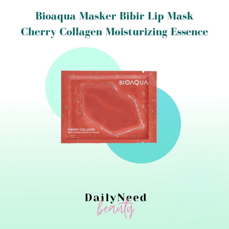 BIOAQUA CHERRY COLLAGEN LIP MASK / MASKER BIBIR / PELEMBAB BIBIR