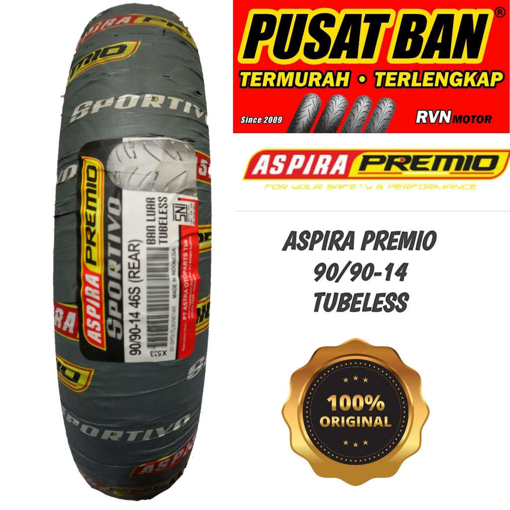 ASPIRA PREMIO 90/90-14 TUBELESS