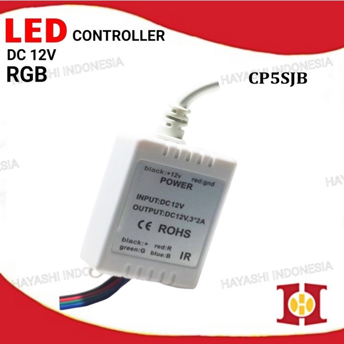 Kontroler LED RGB DC12V Controller LED Strip