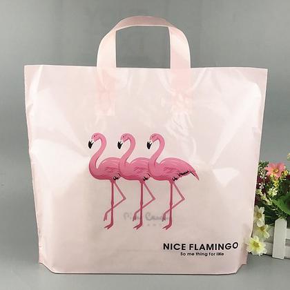 

Kantong Plastik NICE FLAMINGGO PINK Goodie Bag Packaging Kemasan