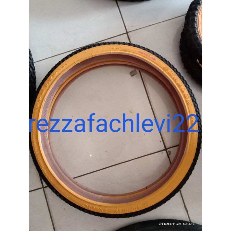 ban luar sepeda swallow super trac ukuran 20x1.75 untuk sepeda lipat Minion mini bmx
