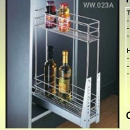 RAK PIRING/RAK BUMBU/KITCHEN RAK WINSTON WW.023 PEKANBARU ONLY