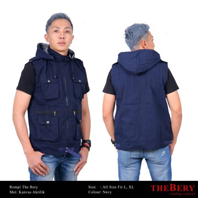 Jaket Rompi Pria