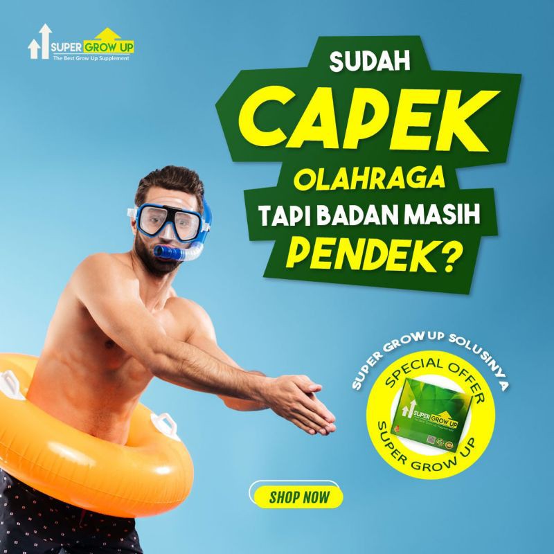 

[ TERMURAH ] SUPER GROW UP SUSU PENINGGI BADAN AMPUH TERBAIK DUNIA BERKUALITAS GARANSI ORIGINAL COD