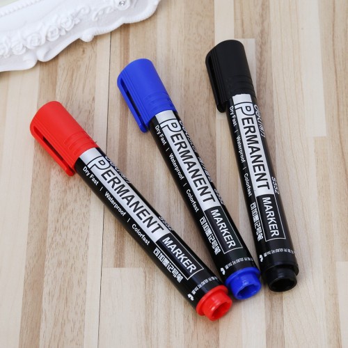 Permanent Marker Spidol Permanen Import / Spidol Tinta Hitam Permanen