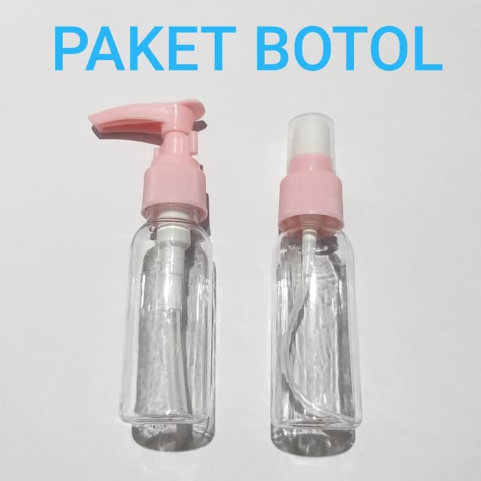 PAKET BOTOL SPRAY + HAND SOUP BOTOL HAND SANITIZER 30ml