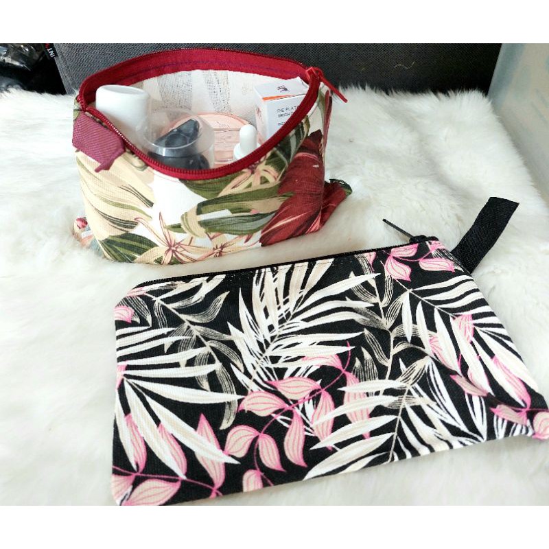 Pouch Kanvas Dompet Souvenir Tas Suvenir Motif Murah