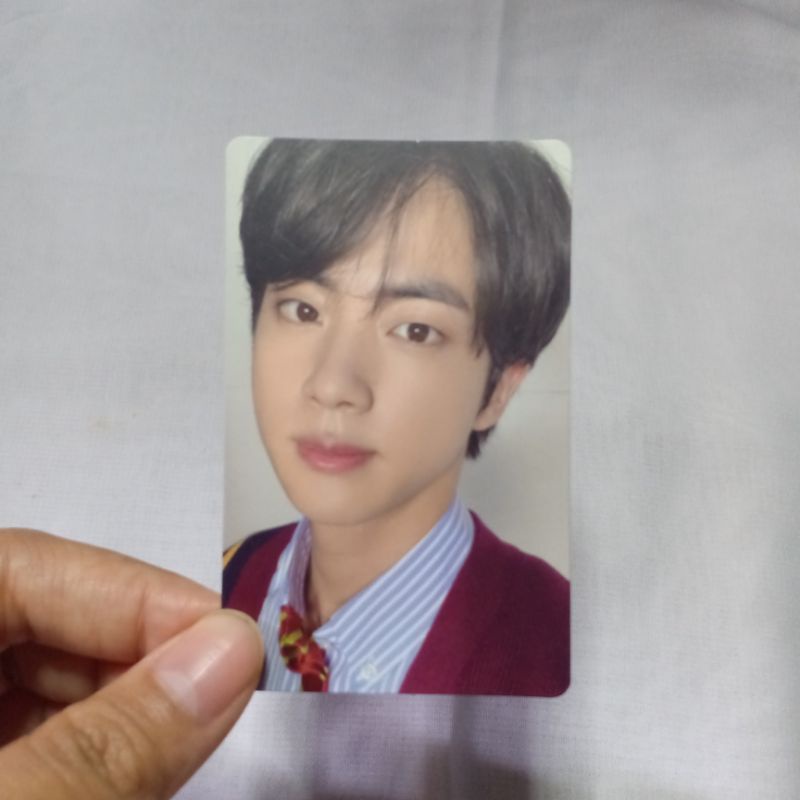 photocard PC BTS kim seokjin Jin album map of the soul MOTS 7 ver 4 bandung mulus