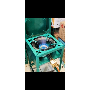kompor gas solid dan rangka 40x70 cm plus selang regulator high pressure 1set