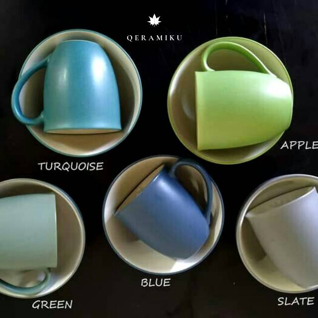 Mangkok Piring Mug Set Keramik Colorwave Noritake