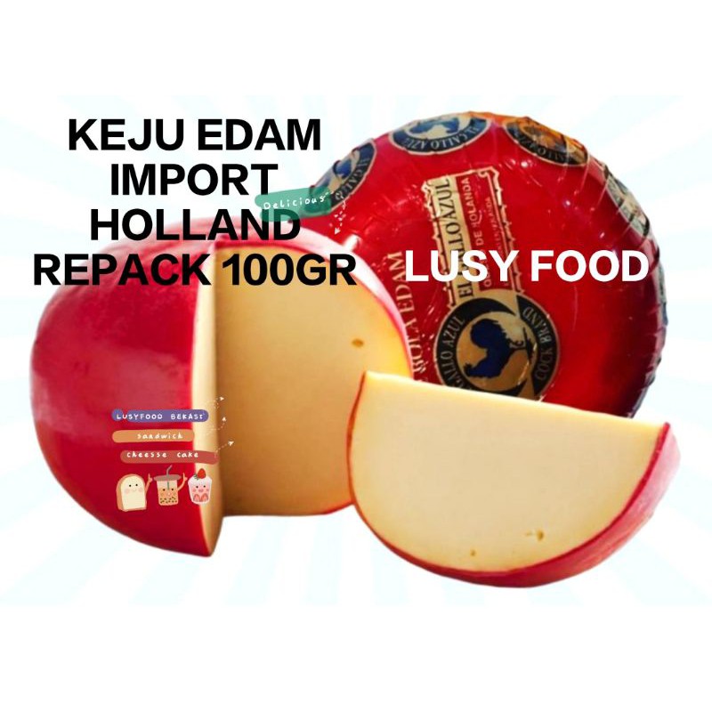 

Keju Bola Edam ayam emas -+100gr