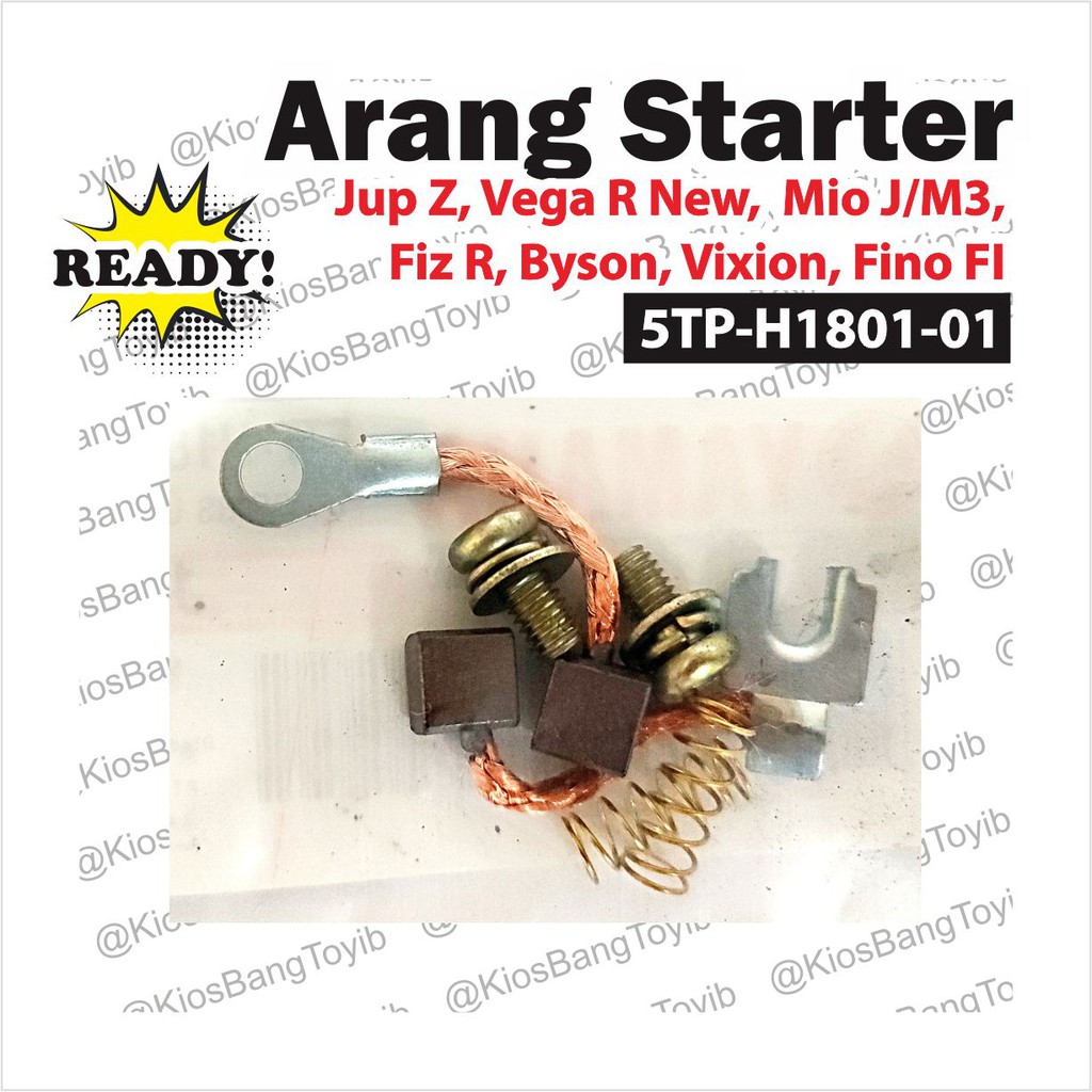 Arang Cool Stater Starter Jupiter Z/MXVega R New Mio J/M3/Fino F1ZR Byson Vixion (5TP-H1801)