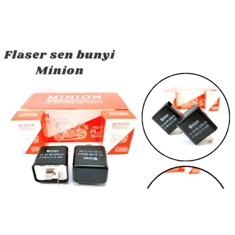 FLASHER TOMSOL RELAY SEIN SEN BUNYI PLUS STELAN MINION HIGH QUALITY