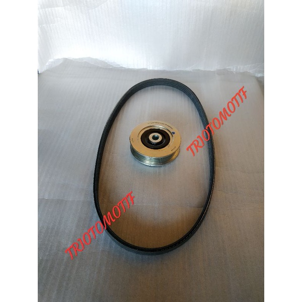 bearing pulley tensioner + Van belt ac Suzuki splash