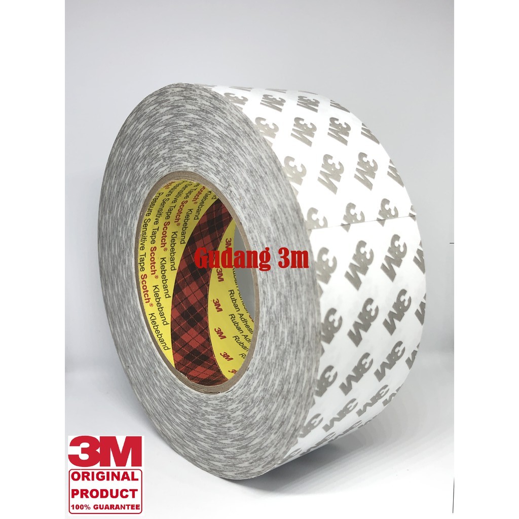 9075i/ 7385C DOUBLE TAPE 3M ABU-ABU 48mm x 50M ORIGINAL