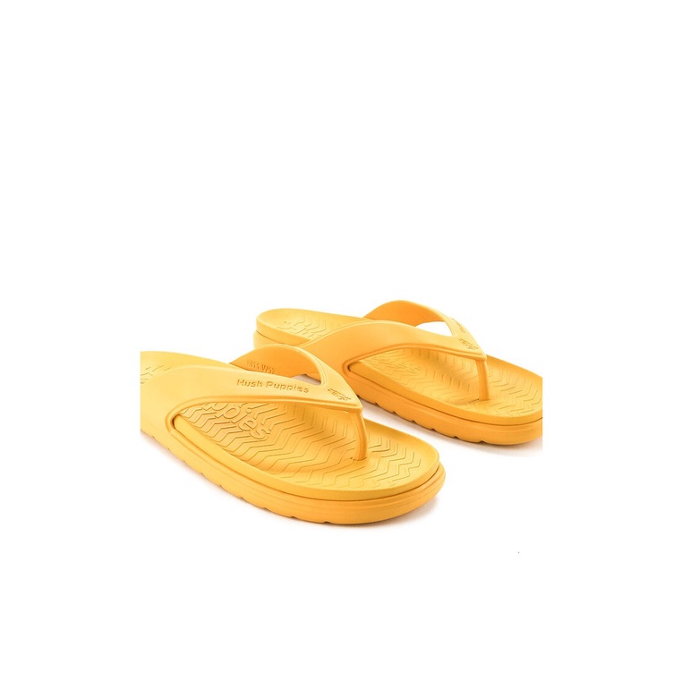 SANDAL JEPIT HUSH PUPPIES PRIA ORIGINAL CASUAL BRANDED KUNING HM06