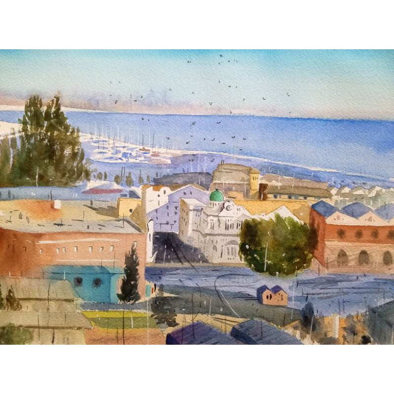 

Art Prints Landscape Watercolor Painting