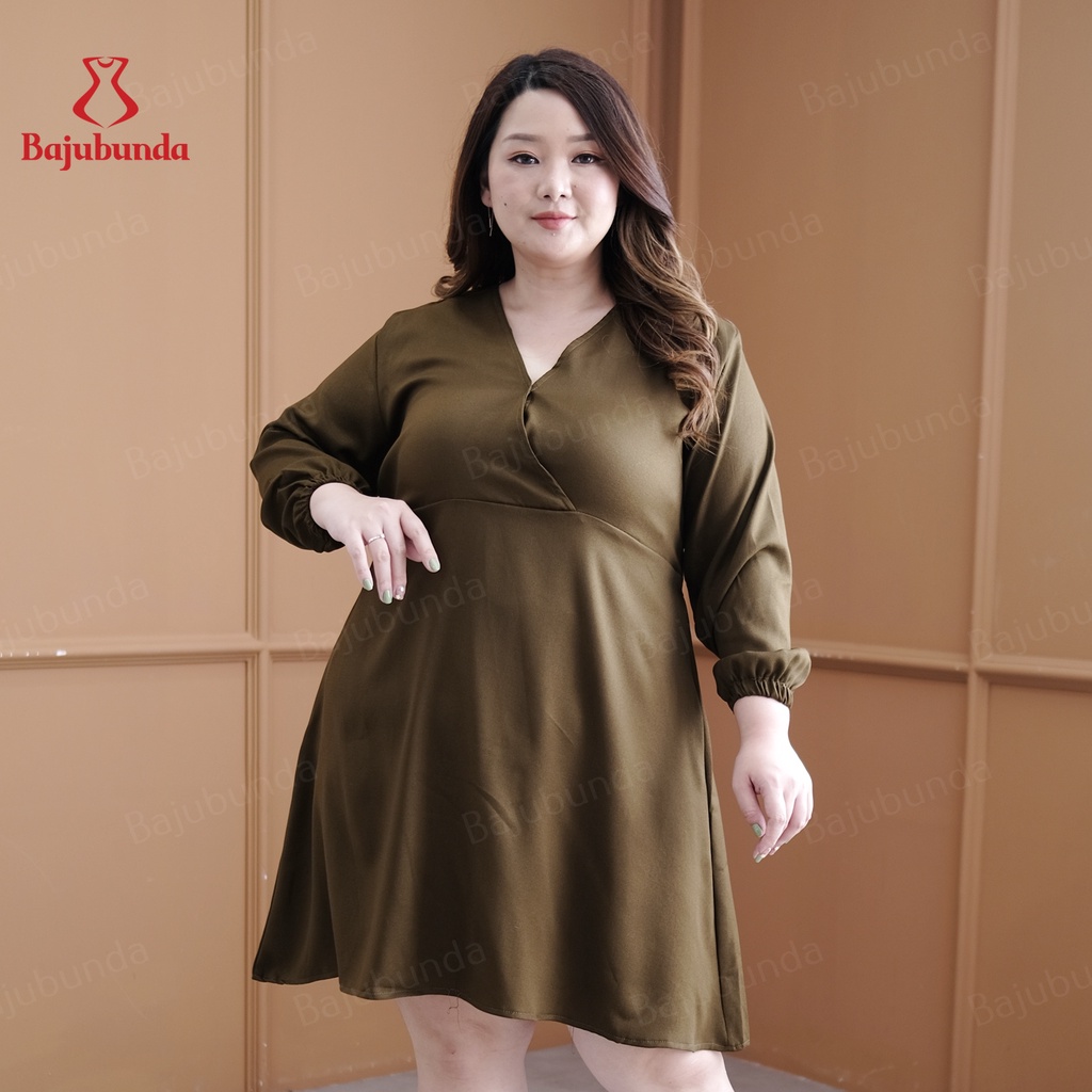 LD 120 DRESS JUMBO BAJU BIG SIZE YURIKA