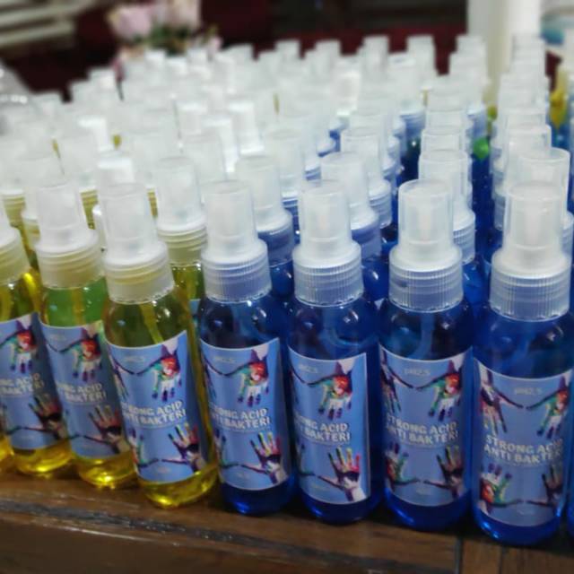 Hand Sanitizer pH 2,5 Strong Acid Kangen Water