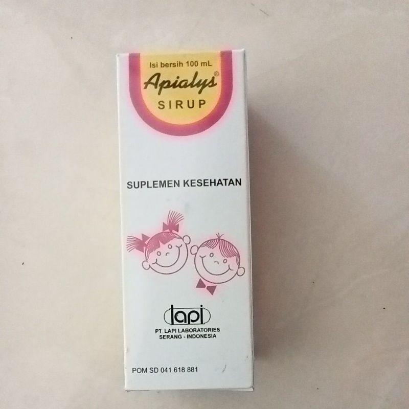 apialys sirup 100 ml vitamin anak