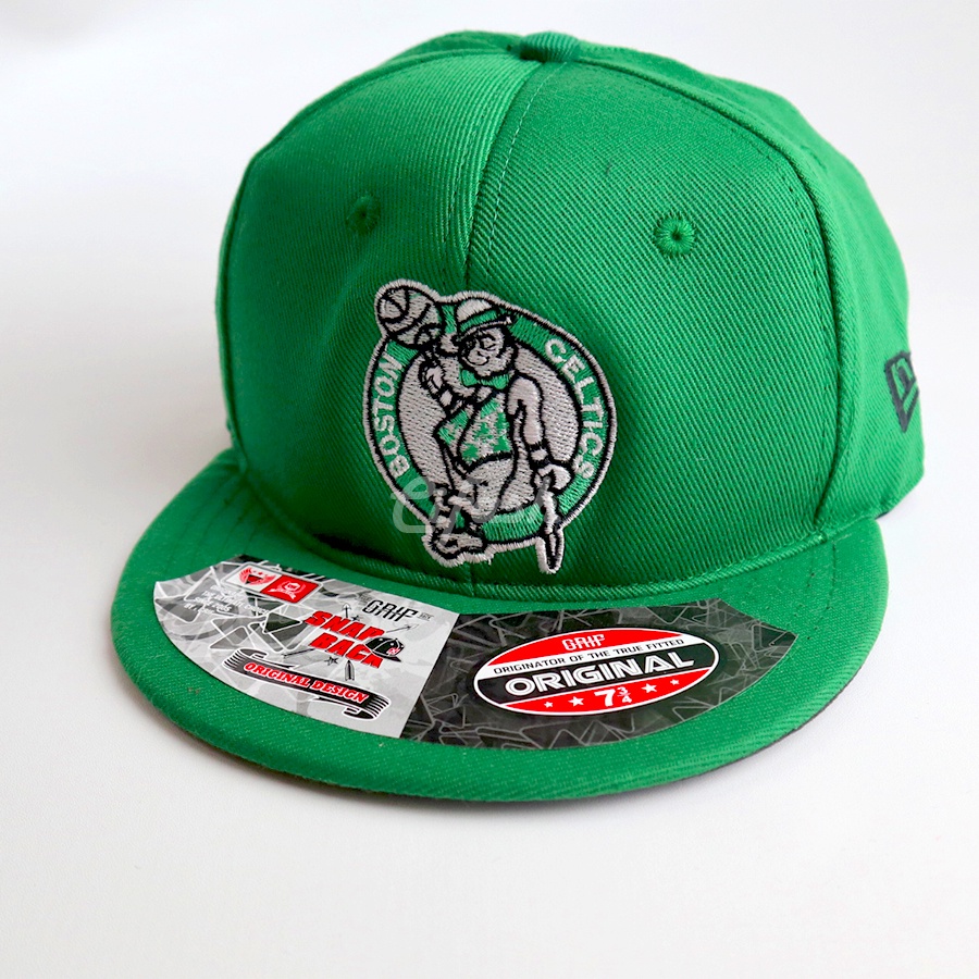Topi Boston Celtic Snapback Pria Dewasa