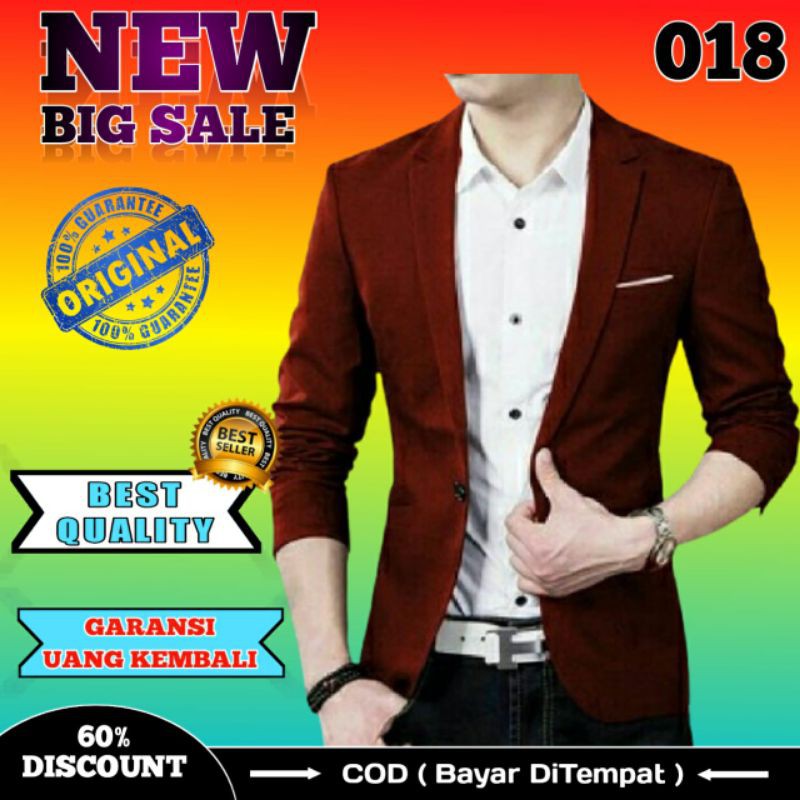 blazer merah ati 018