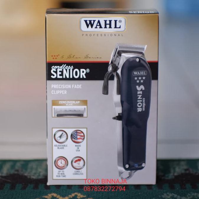 Clipper Wahl Senior Cordless Original USA MURAH]]