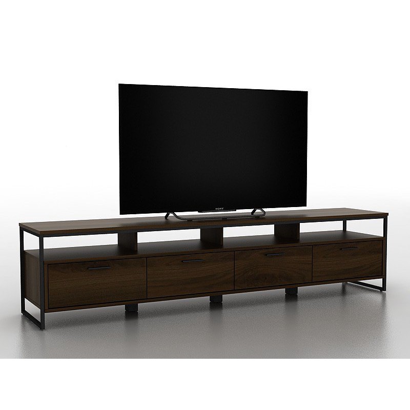 Furniture Dekorasi Meja Rak TV Kayu Minimalis