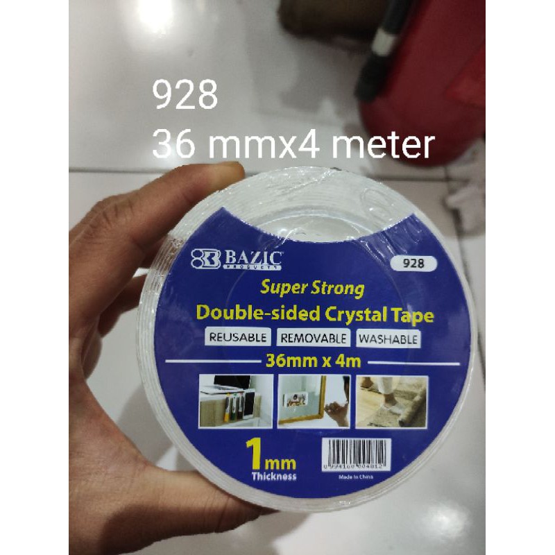 

nano double side tape bening 928 tebal 1 mmx 36 mmx 4 meter acrilic