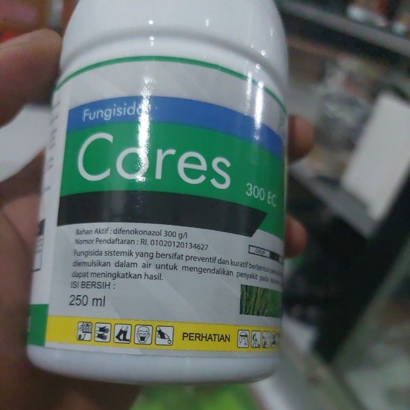 fungisida cores 300ec kemasan 250ml obat jamur