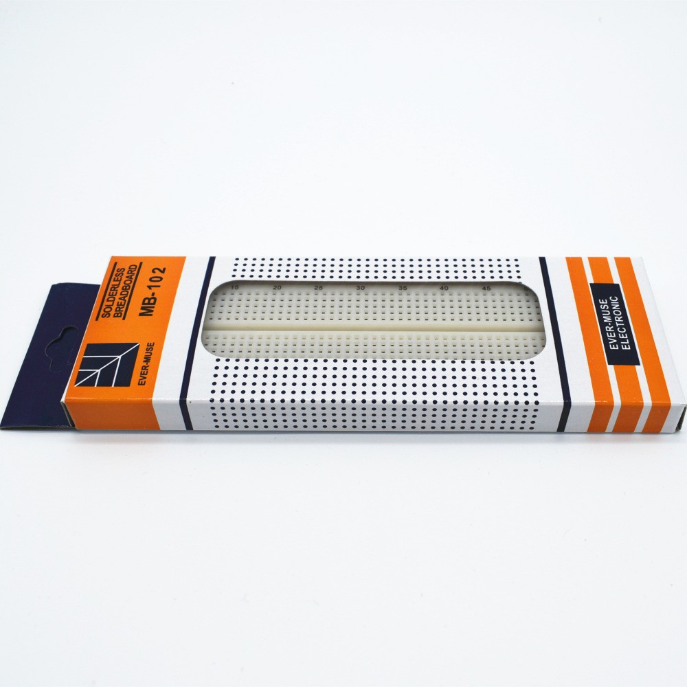 MB102 BREADBOARD 830 POINT SOLDERLESS PCB PROJECT BOARD