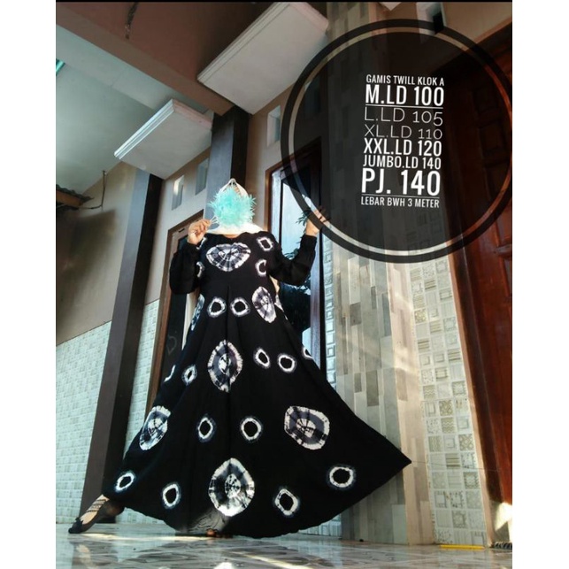 gamis twill jumbo (ld 140)