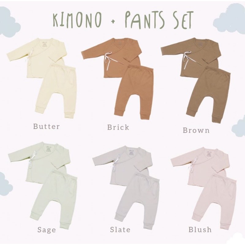 COTTON CUB SETELAN KIMONO + PANT / KIMONO / SETELAN