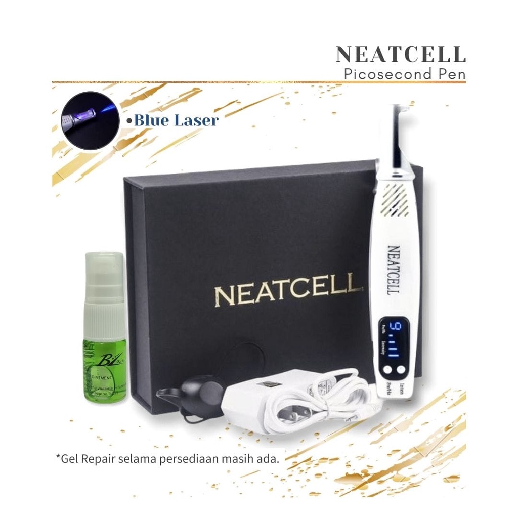 laser penghilang flek bekas jerawat tato tai lalat kutil black spot mole removal picosecond biru