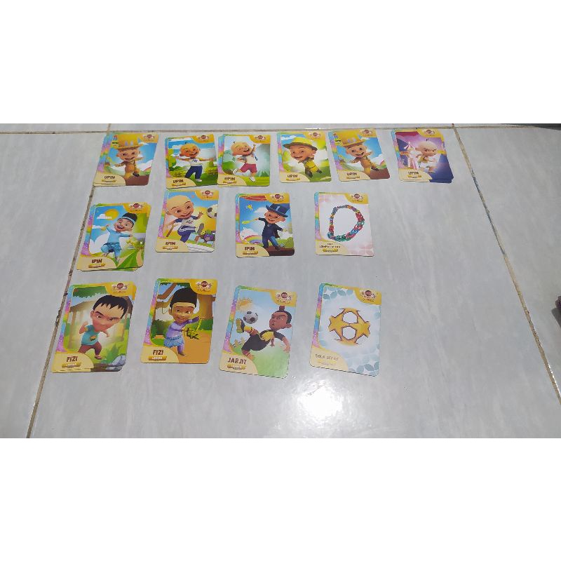 kartu Upin Ipin murah Langka