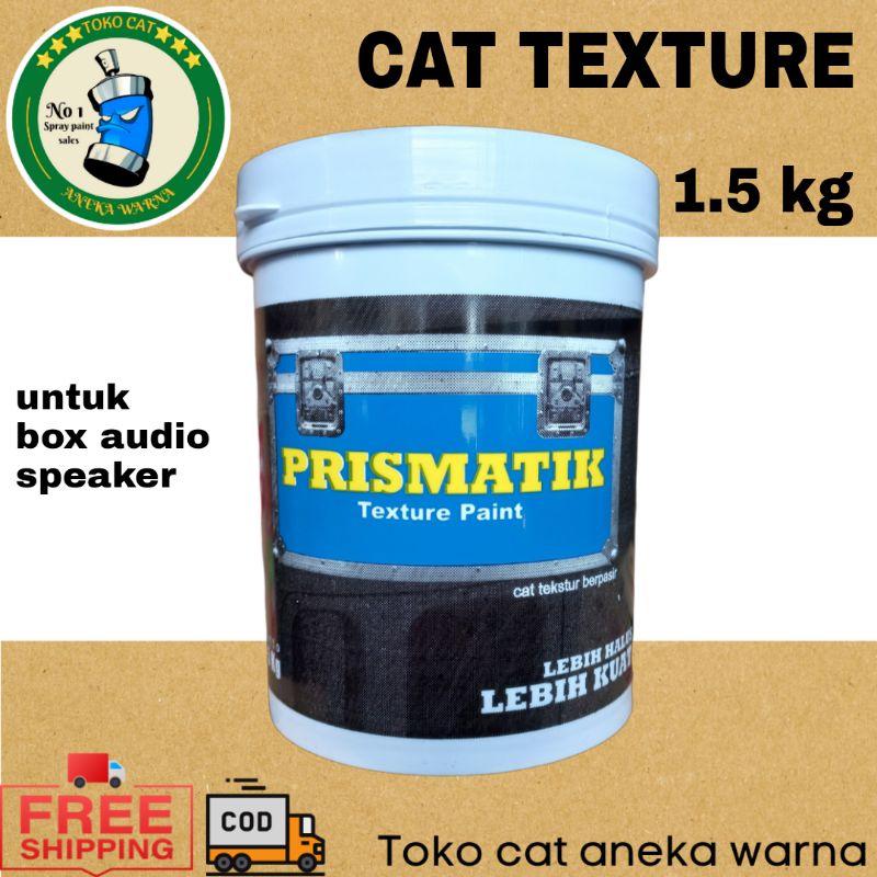 PRISMATIK cat box audio sound sistem 1.5kg isi lebih banyak