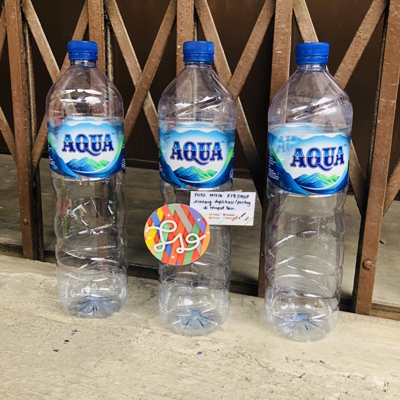 Jual Botol Plastik Aqua 1500ml Bekas Kondisi Bersih Dan Bagus Shopee Indonesia 0410