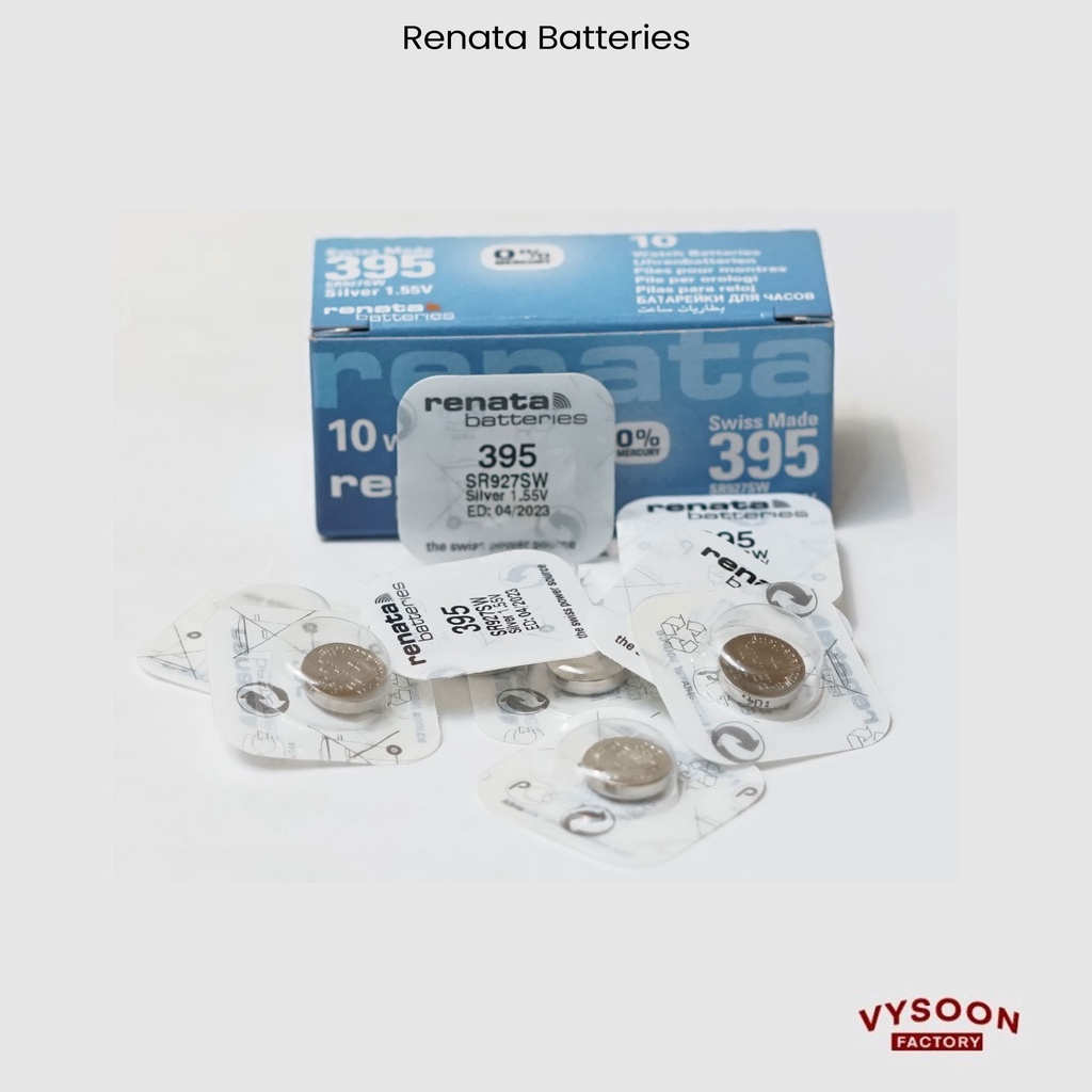 Baterai Original Renata 395 Battery Batre SR927SW SR927 SR 927 SW Ori