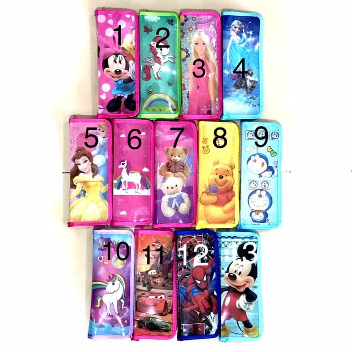 

Murah Tempat Pensil Seliting Karakter Anak Kotak Pensil Souvenir TA-005-15