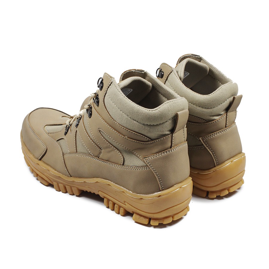 Sepatu Pria Safety Boots Crocodile Navigator Ujung Besi Steel Toe Tracking Outdoor Hiking Proyek